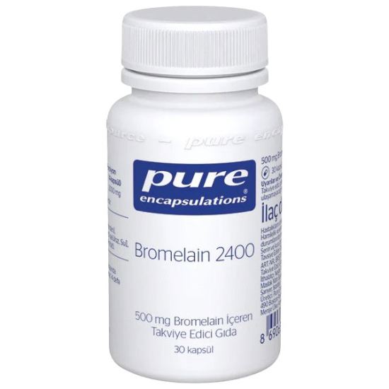 Pure Encapsulations Bromelain 2400 500 mg 30 Kapsül - 1