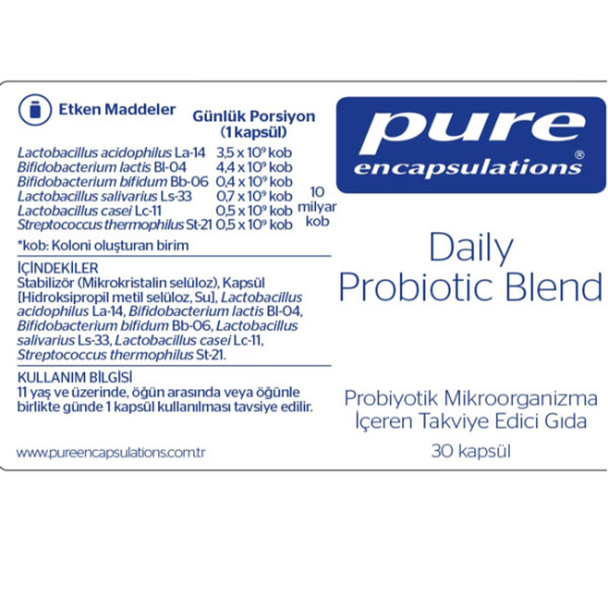 Pure Encapsulations Daily Probiotic 30 Kapsül - 2