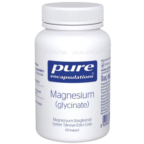 Pure Encapsulations Magnesium Glycinate 60 Kapsül - 1