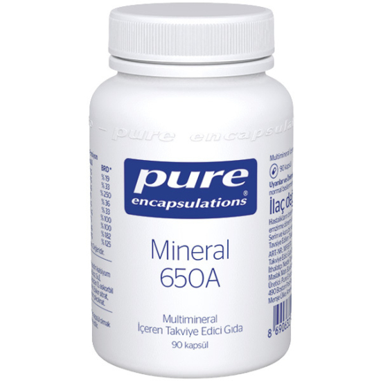 Pure Encapsulations Mineral 650A 90 Kapsül - 1