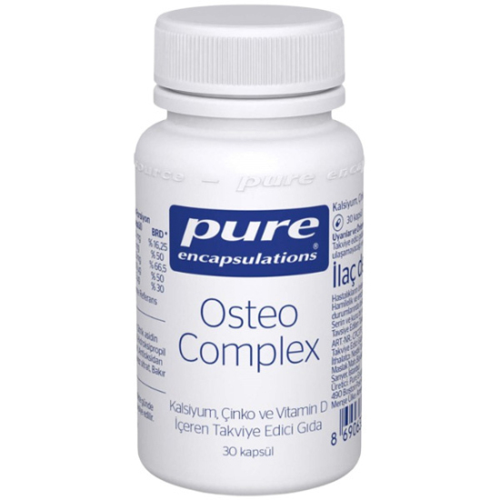 Pure Encapsulations Osteo Complex 30 Kapsül - 1