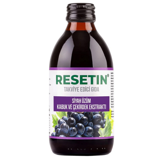 Resetin Şurup Siyah Üzüm Ekstraktı 250 ML - 1