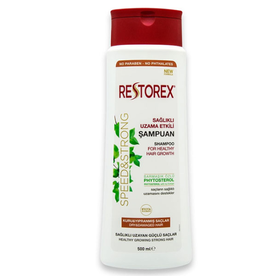 Restorex Kuru Yıpranmış Saçlar İçin Onarıcı Bakım Şampuanı 500 ML - 1