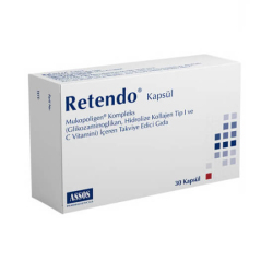 Retendo 30 Kapsül Gıda Takviyesi - Assos Pharma