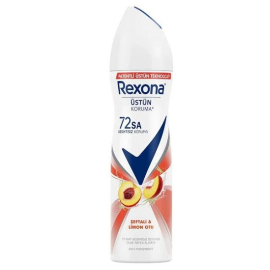 Rexona Deodorant Kadın Şeftali Limon Otu 150 ml - 1