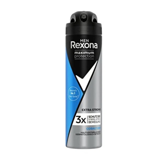 Rexona Men Maximum Protection Cobalt Dry Antiperspirant Sprey Deodorant 150 ML - 1