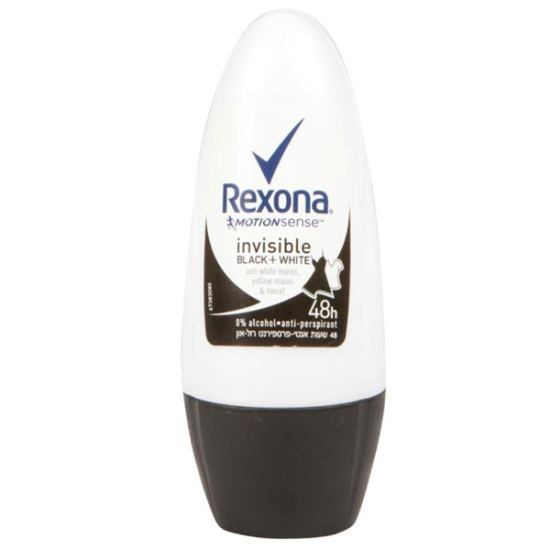 Rexona Motion Sense Invisible Black White Roll On 50 ml - 1