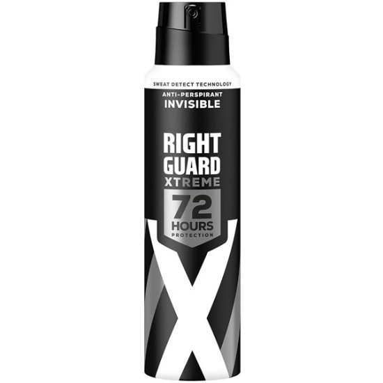 Right Guard Xtreme Invisible Erkek Deodorant 150 ml - 1