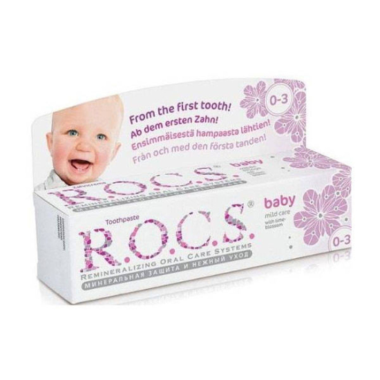 Rocs Baby 0-3 Yaş Diş Macunu Ihlamur Özlü - 1