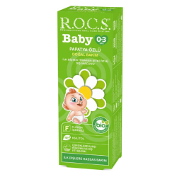 Rocs Baby 0-3 Yaş Diş Macunu Papatya Özlü - Rocs