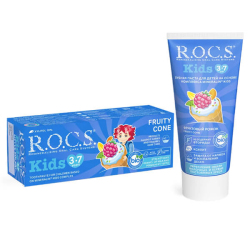 Rocs Kids 3-7 Yaş Diş Macunu Meyve Külahı - Rocs