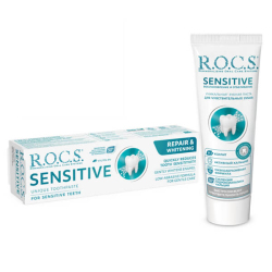 Rocs Sensitive Repair & Whitening 75 ml Hassas Dişler İçin Ekstra Beyazlık Diş Macunu - Rocs