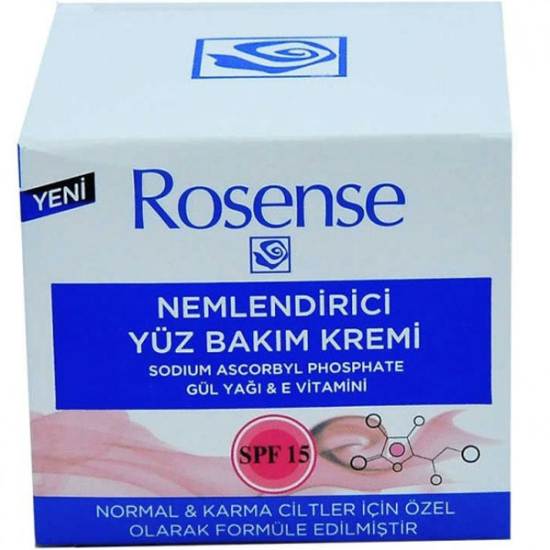 Rosense Nemlendirici Yüz Bakım Kremi 50 ML Normal Karma Cilt - 1
