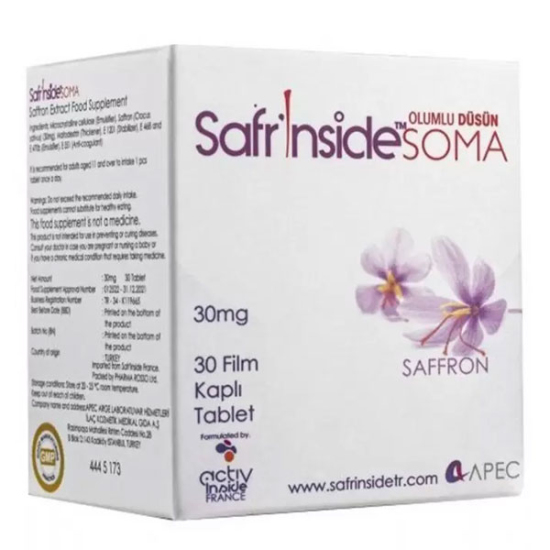 Safrinside Soma 30 mg 30 Tablet - 1