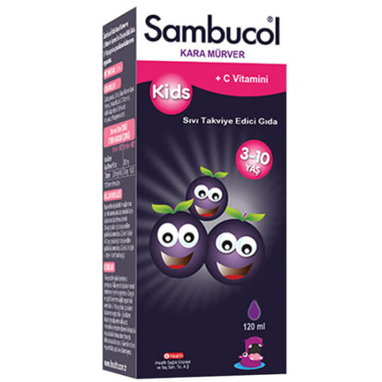 Sambucol Kids Kara Mürver Özütü 120 ML - 1