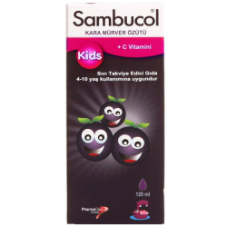 Sambucol Kids Kara Mürver Özütü 120 ML - Sambucol