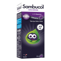 Sambucol Kids Drops 20 ml Çocuklar İçin Takviye Edici Gıda - Sambucol