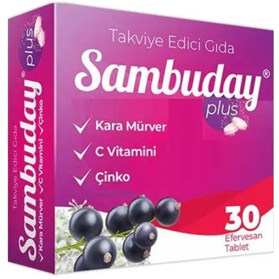 Sambuday Plus Efervesan 30 Tablet - 1