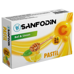 Sanfodin Bal Limon Pastil 24 lü - Sanfodin 