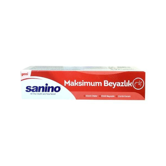 Sanino Diş Macunu Maksimum Beyazlık 75 ml - 1