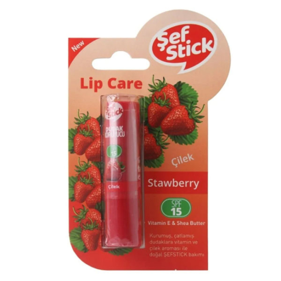 Şef Stick Lip Care - Çilekli - 1