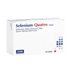 Selenium Quatro 30 Tablet - Assos Pharma