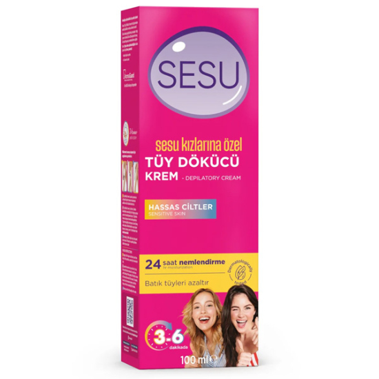 Sesu Kızlarına Özel Tüy Dökücü Krem 100 ml - 1