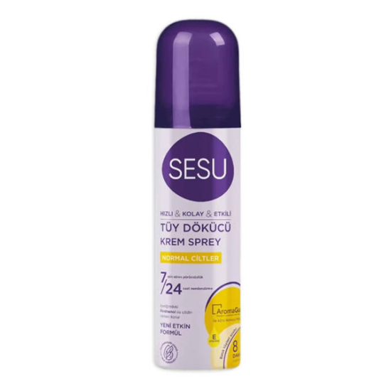 Sesu Normal Ciltler İçin Tüy Dökücü Krem Sprey 150 ml - 1