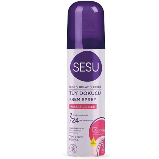 Sesu Tüy Dökücü Krem Sprey 150 ml - Hassas Ciltler - 1