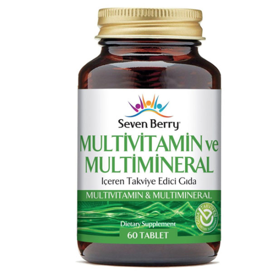 Seven Berry Multivitamin Multimineral 60 Tablet - 1