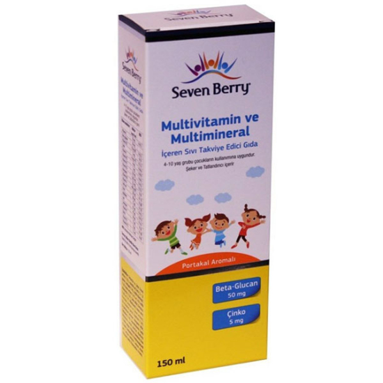 Seven Berry Multivitamin Şurup 150 ml - 1