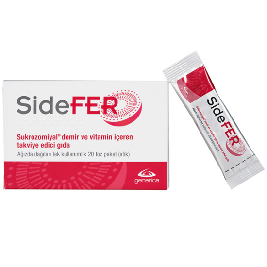 Sidefer Toz 20 Paket (Stick) Vitamin Takviyesi - 2