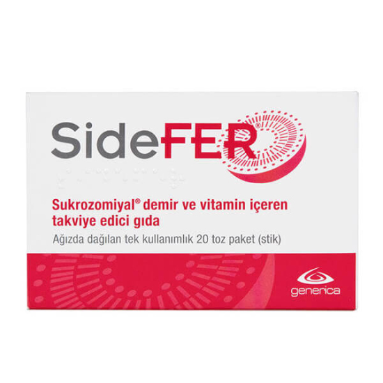 Sidefer Toz 20 Paket (Stick) Vitamin Takviyesi - 1