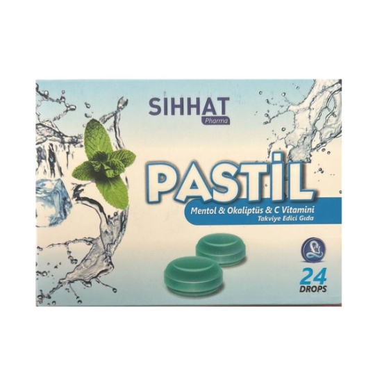 Sıhhat Pastil Mentol Okaliptus C Vitamini 24 Drops - 1