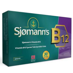 Sjomann s B12 Çiğnenebilir Jel 30 Tablet - Sjomann s