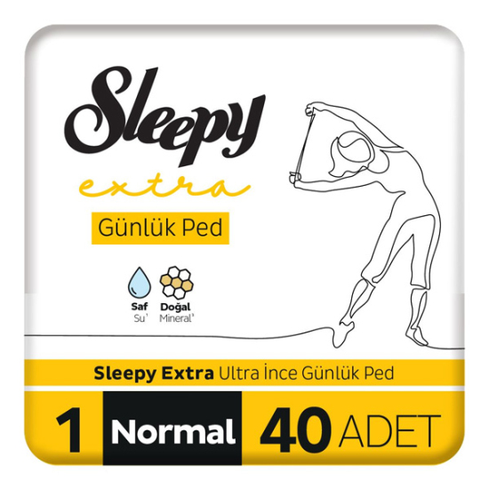 Sleepy Extra Günlük Ped Süper Normal 40 lı - 1