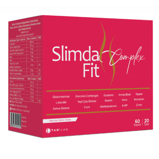 Slimda Fit Complex 60 Kapsül 20 Saşe - 1