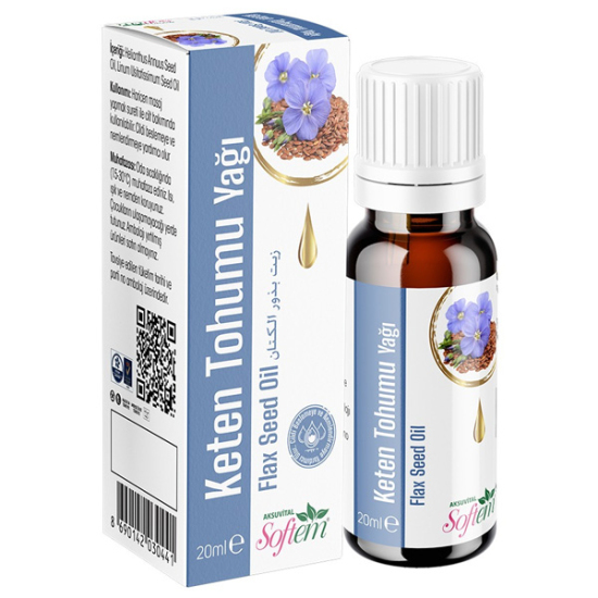 Softem Keten Tohumu Yağı 20 ml - 1