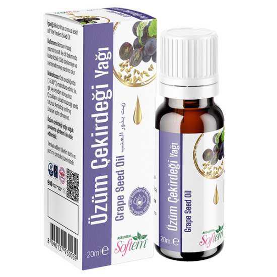 Softem Üzüm Çekirdeği Yağı 20 ml - 1