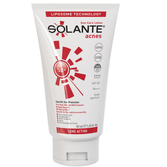 Solante Acnes Losyon SPF50+ 50 ml - 1