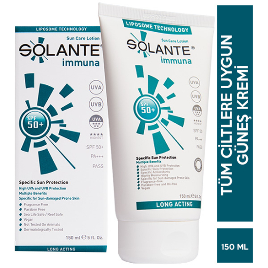 Solante Immuna Spf 50 150 ML Güneş Kremi - 1