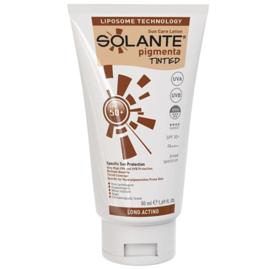 Solante Pigmenta Tinted Losyon SPF50+ 50 ml - 1