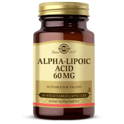 Solgar Alpha Lipoic Acid 60 mg 30 Kapsül - Solgar