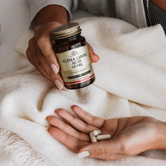 Solgar Alpha Lipoic Acid 60 Mg 60 Tablet - 2