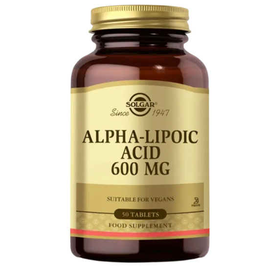 Solgar Alpha Lipoic Acid 600 mg 50 Tablet - 1