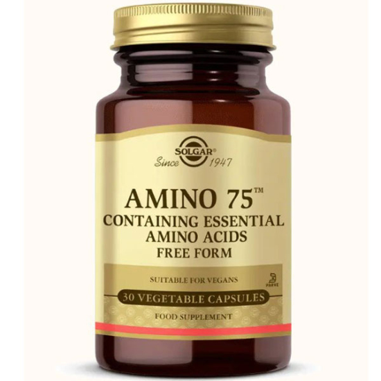 Solgar Amino 75 Essential Amino Complex 30 Kapsül - 1