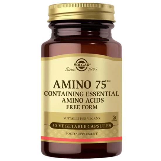 Solgar Amino 75 Essential Amino Complex 30 Kapsül - 1