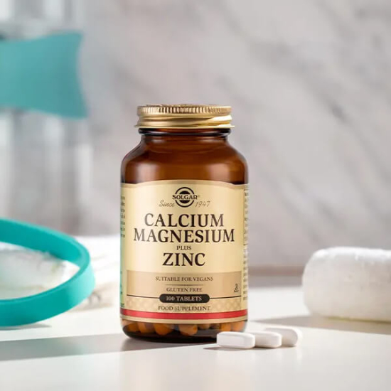 Solgar Calcium Magnesium Plus Zinc 100 Tablet - 2
