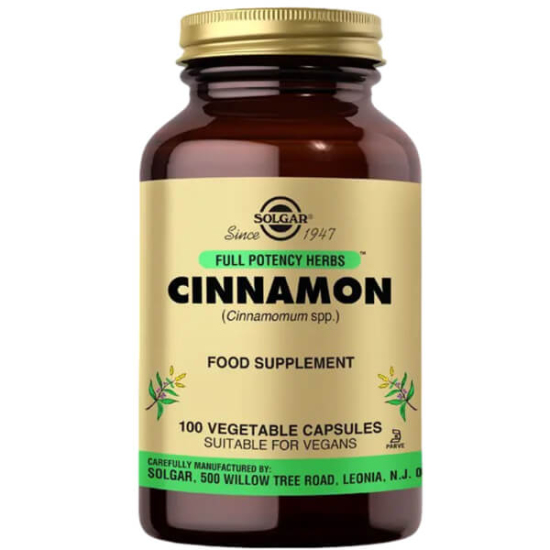 Solgar Cinnamon 100 Kapsül - 1