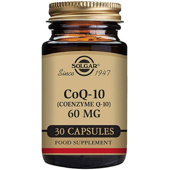 Solgar Coenzyme Q10 60 mg 30 Softgel Koenzim Q10 Takviyesi - 1